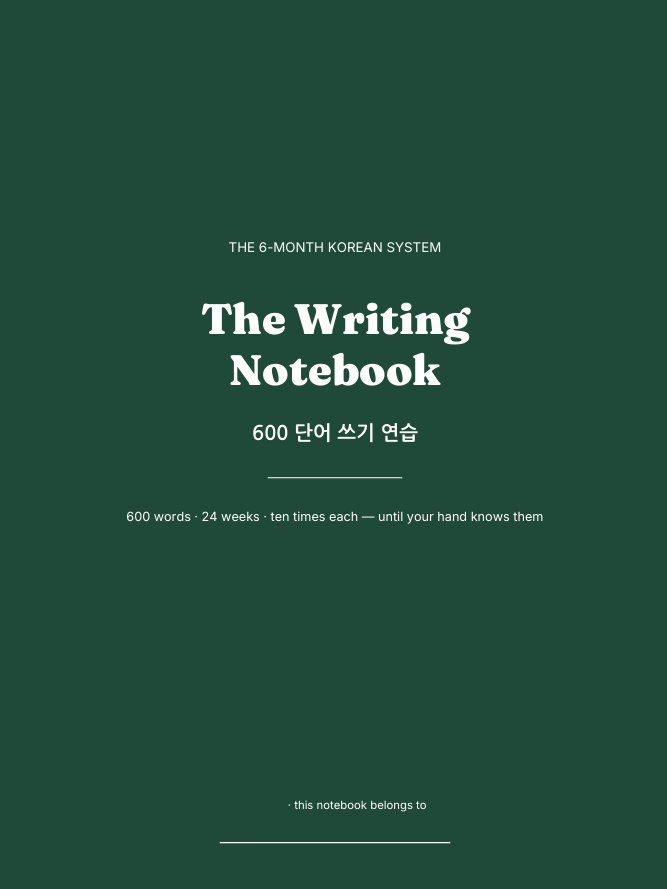 Cover of The Writing Notebook