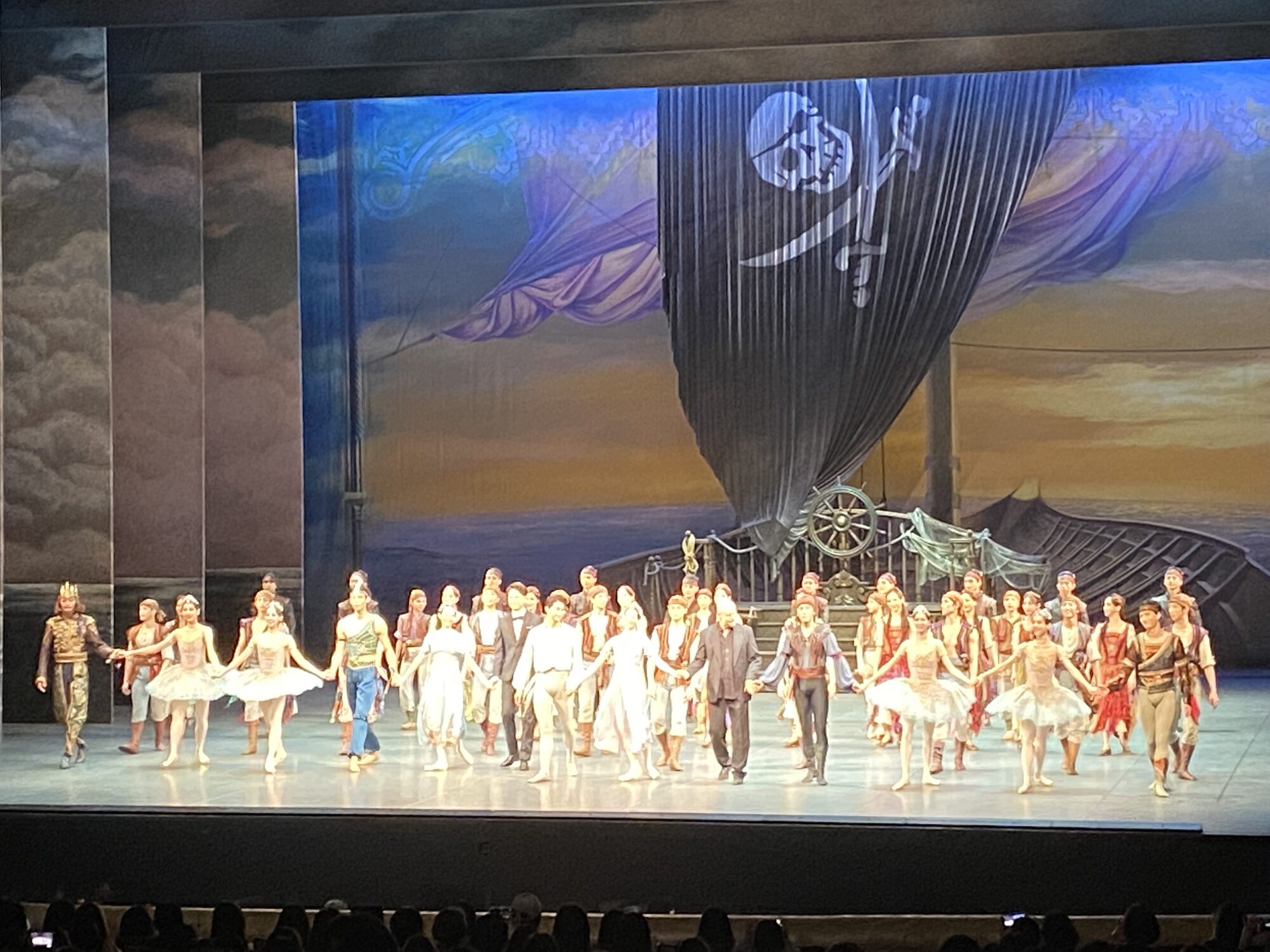 A ballet on stage